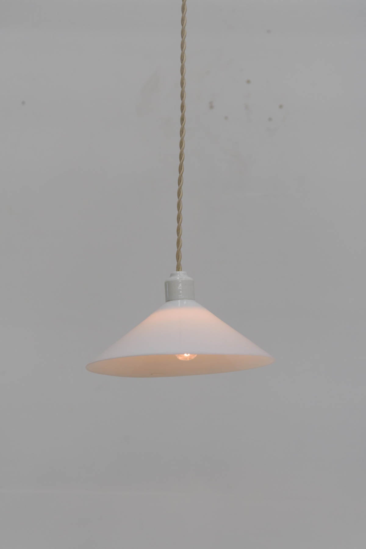 7716 pendant lamp | belgiumアンティーク 木製 無垢 塗装剥離