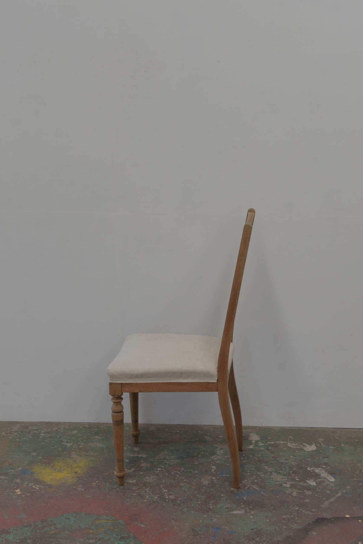 7731 chair | belgiumアンティーク 木製 無垢 塗装剥離