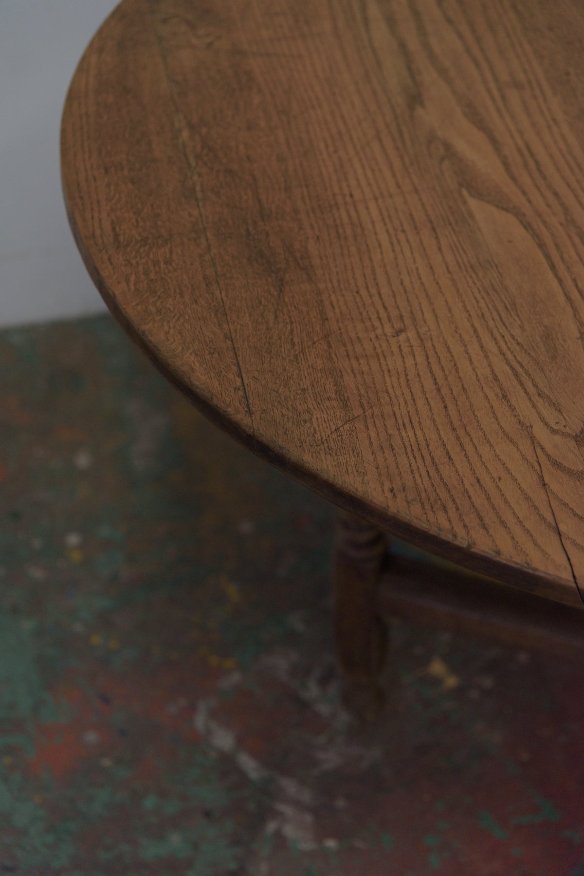 8413 butterfly table | englandアンティーク 木製 無垢 塗装剥離