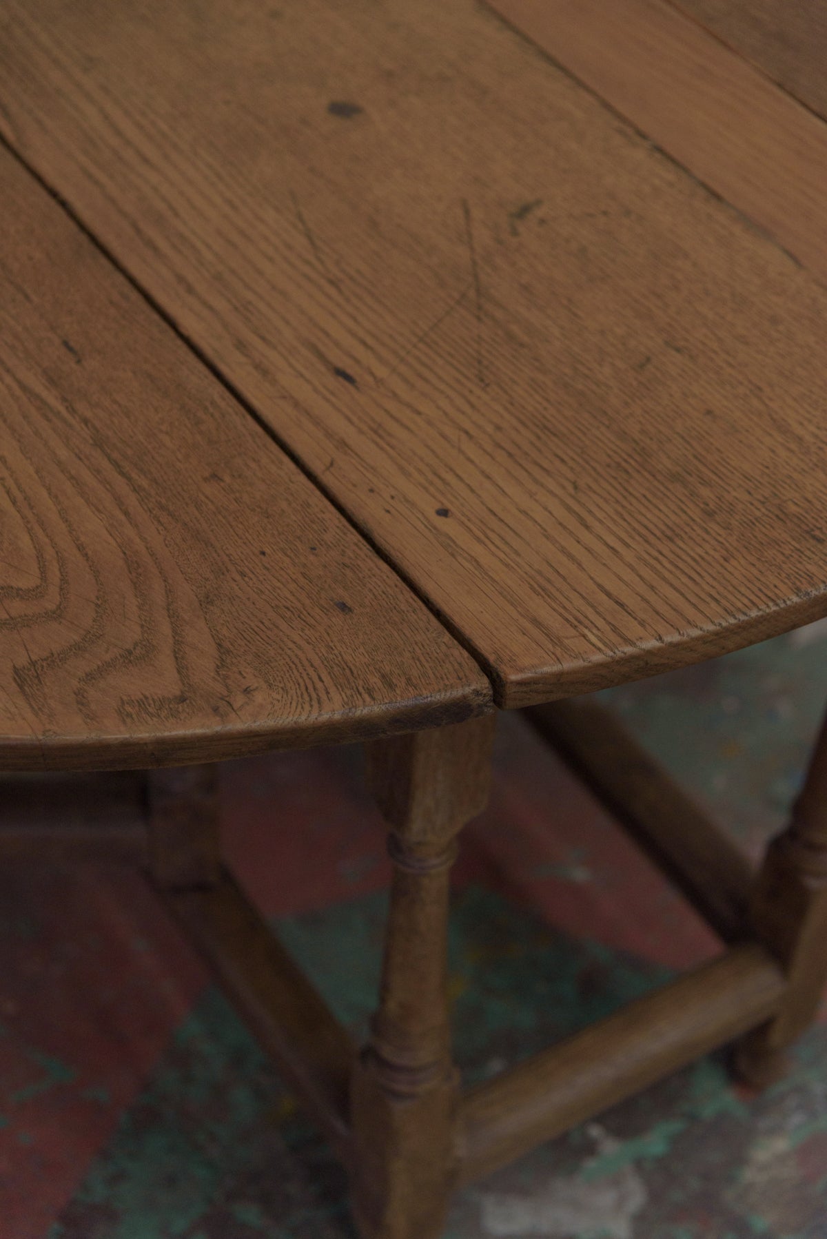 krank / marcello バタフライテーブル 8413 butterfly table | englandアンティーク 木製 無垢 塗装剥離