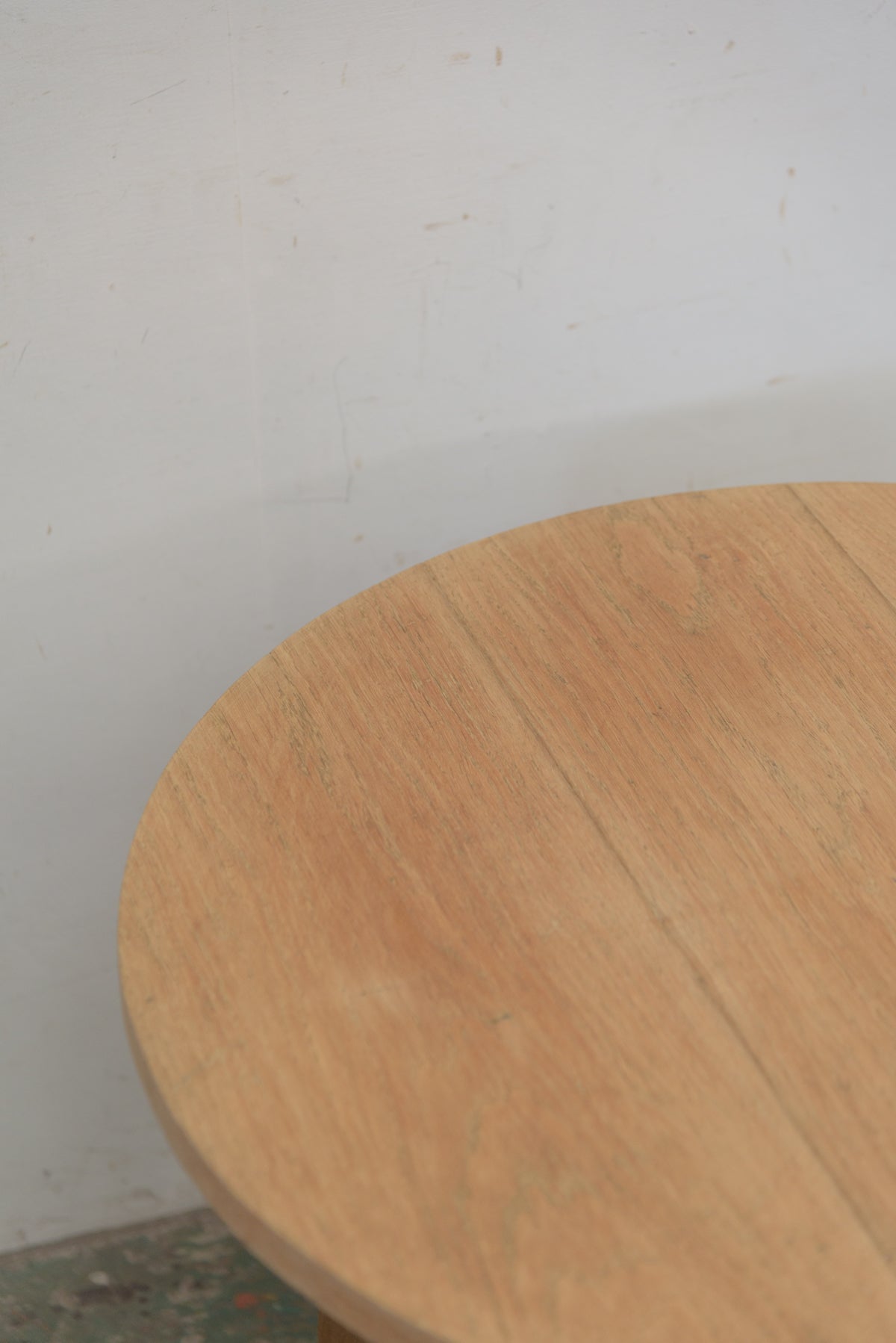 9276 round table | franceアンティーク 木製 無垢 塗装剥離