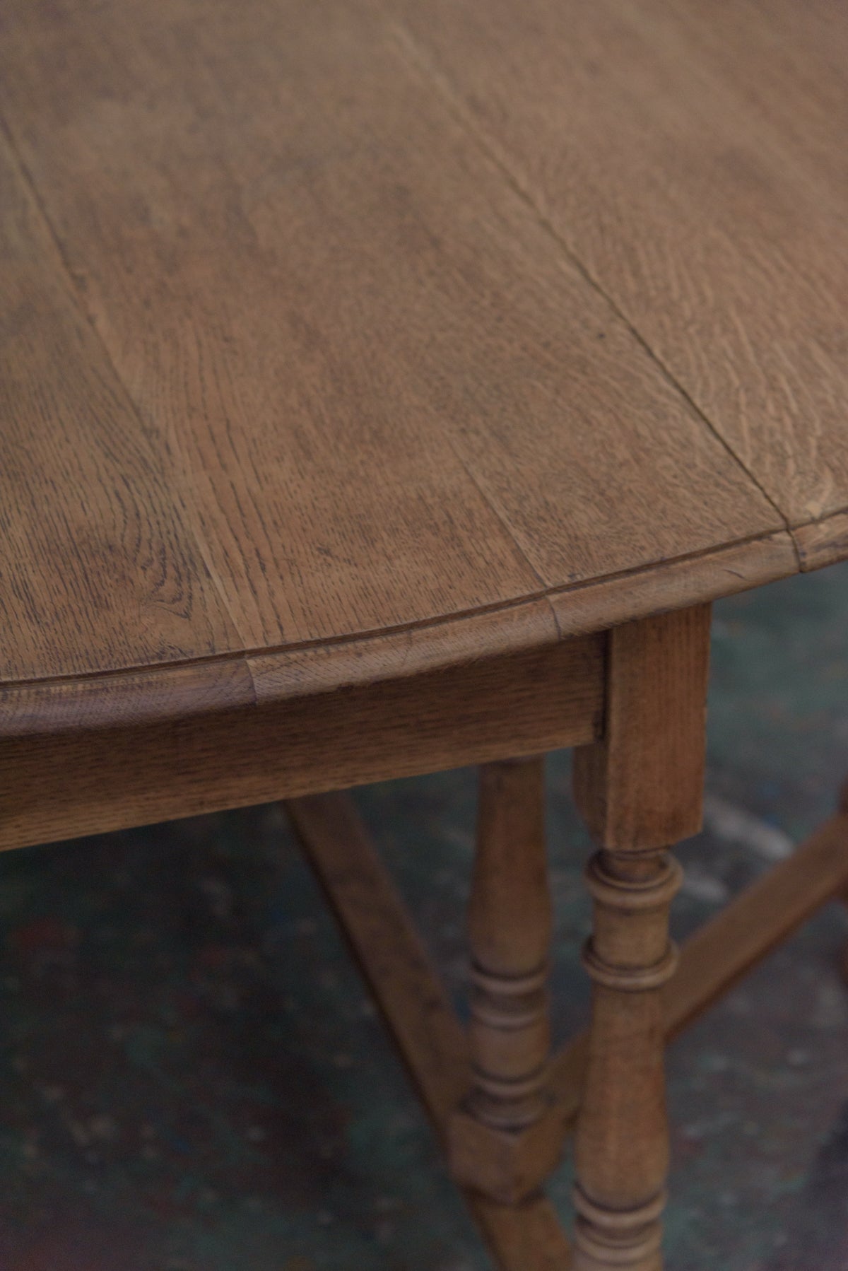 8147 butterfly table | englandアンティーク 木製 無垢 塗装剥離