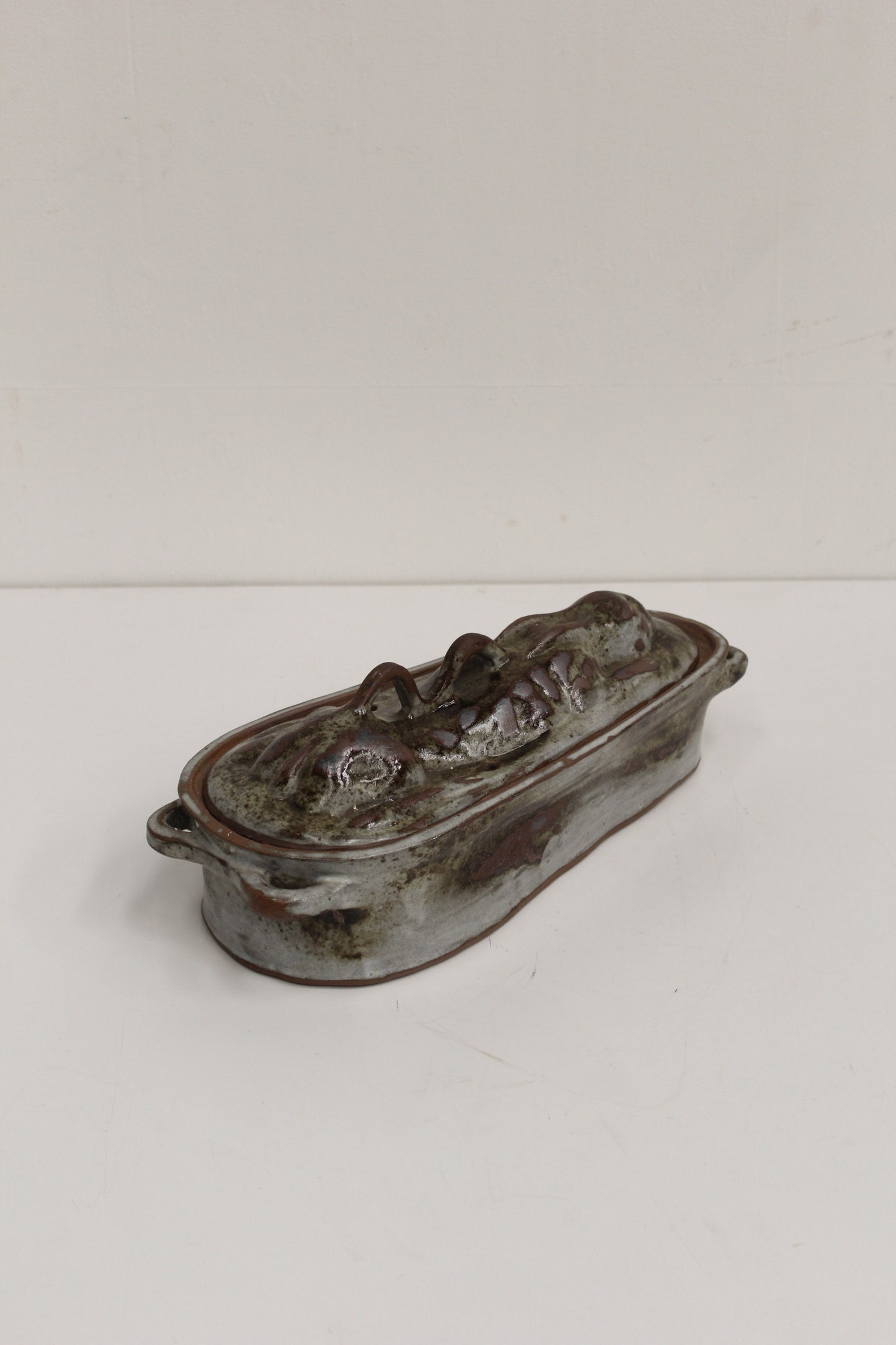 #1528 pottery casserole