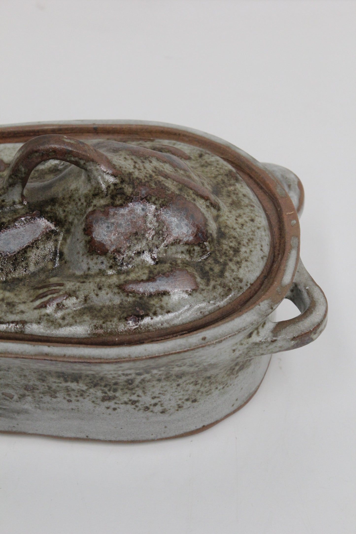 #1528 pottery casserole
