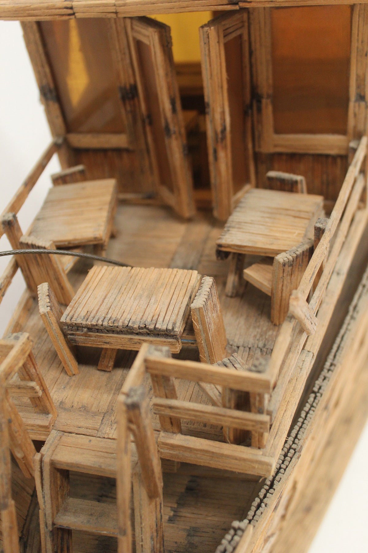 #0881 matchstick folk art
