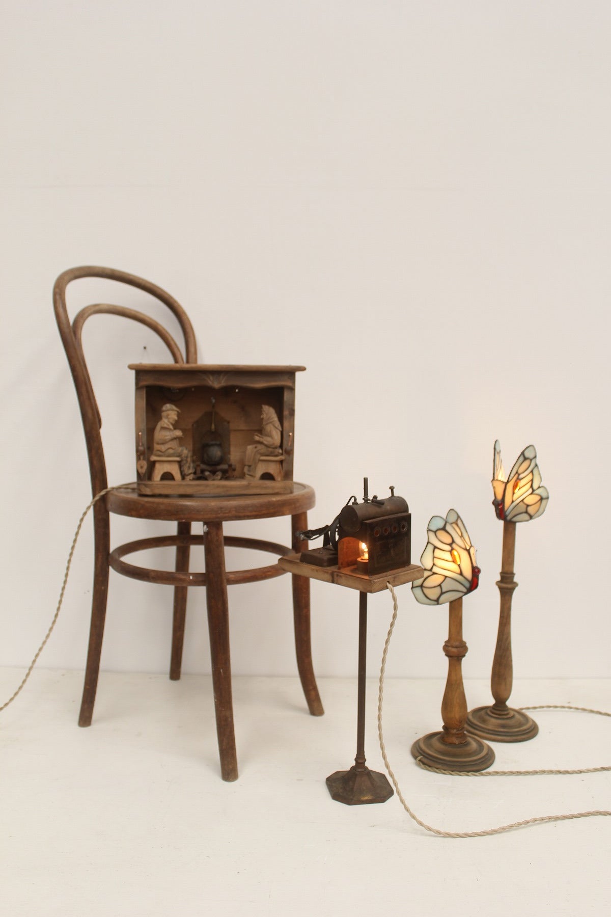 #0904 butterfly lamp