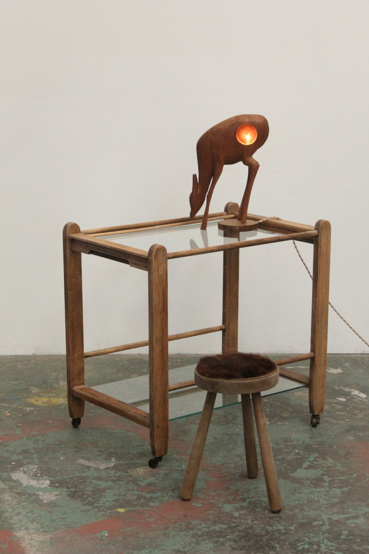#1592 animal lamp
