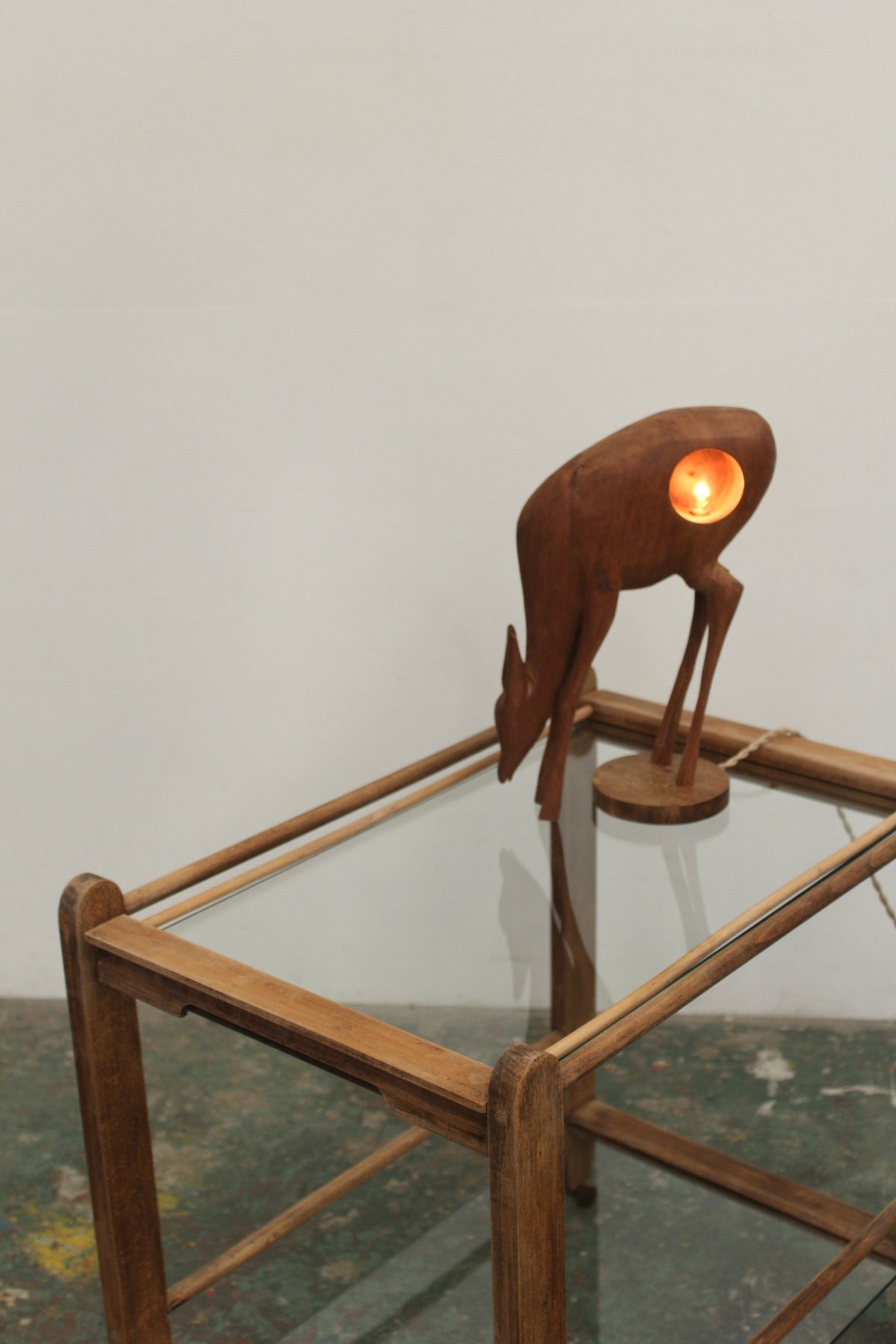 #1592 animal lamp
