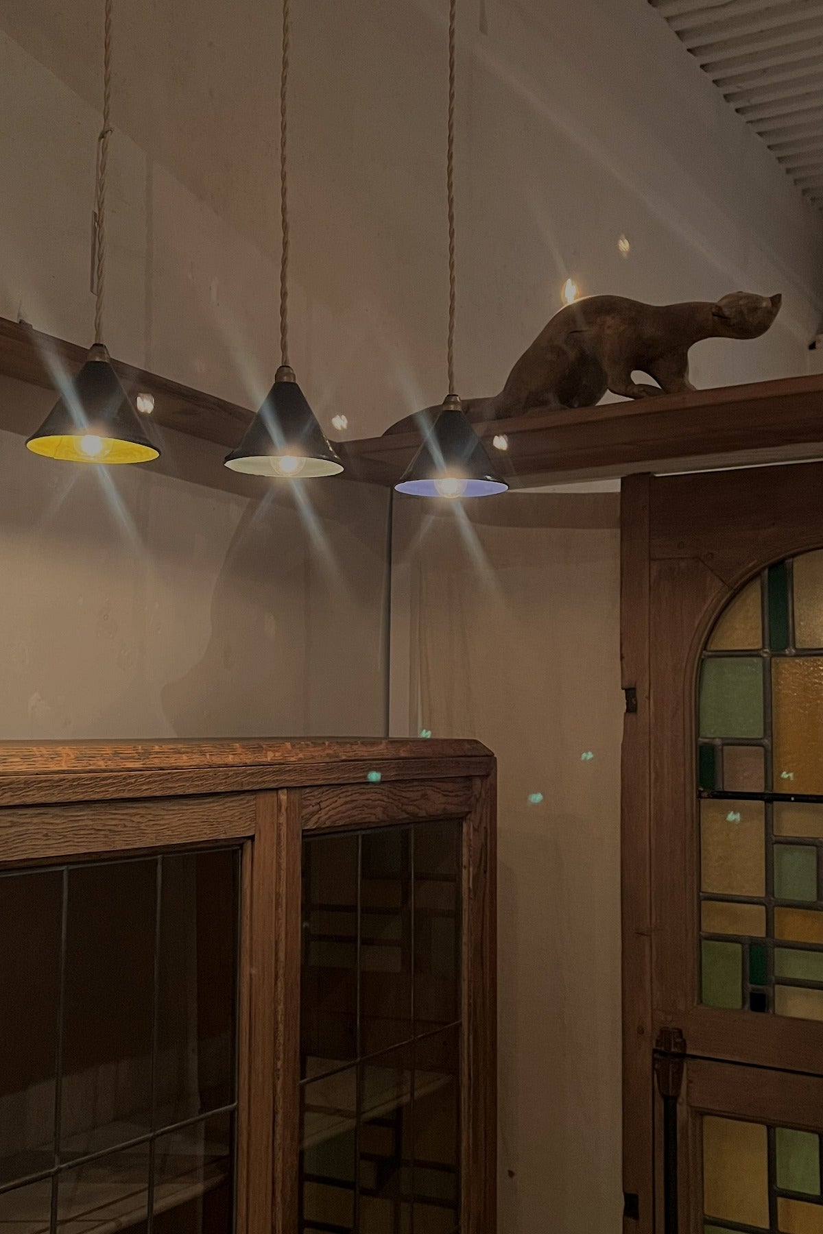 #1541 animal lamp
